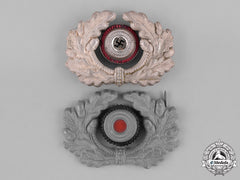 Germany, Third Reich. A Grouping Of Third Reich Visor Cap Insignia