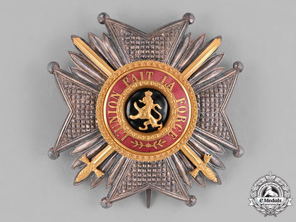 belgium,_kingdom._an_order_of_leopold_in_gold,_military_division,_grand_officer's_star,_by_j.fonson,_c.1900_c18-034967