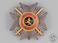 Belgium, Kingdom. An Order Of Leopold In Gold, Military Division, Grand Officer's Star, By J.fonson, C.1900