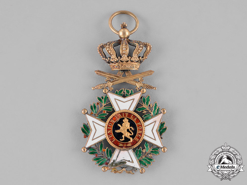 belgium,_kingdom._an_order_of_leopold,_iv_class_officer,_c.1900_c18-035024
