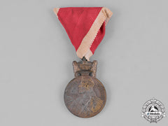 Croatia. An Order Of The Crown Of King Zvonimir, Bronze Grade Medal, C.1943