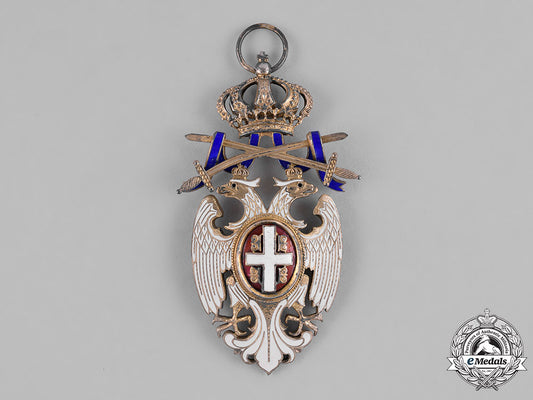 serbia,_kingdom._an_order_of_the_white_eagle,_i_class_grand_cross,_c.1915_c18-035051