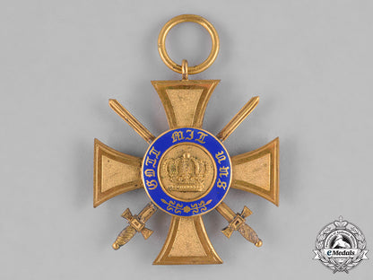 prussia,_state._a_royal_order_of_the_crown,_iv_class_with_swords,_c.1914_c18-035062