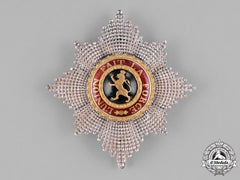 Belgium, Kingdom. An Order Of Leopold, Civil Division, Grand Cross Star, By C. J. Buls, C.1890
