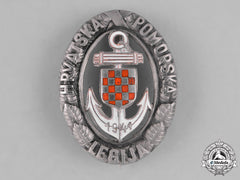 Croatia. A Naval Legion Badge, C.1943
