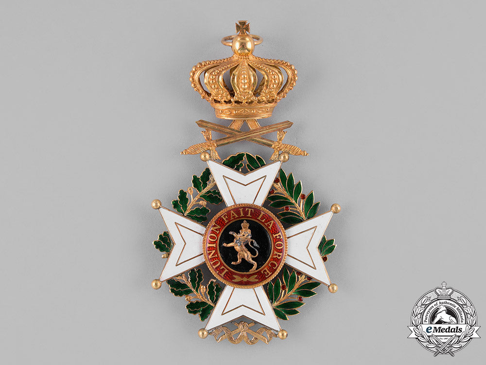 belgium,_kingdom._an_order_of_leopold_in_gold,_military_division,_grand_cordon,_c.1900_c18-035203