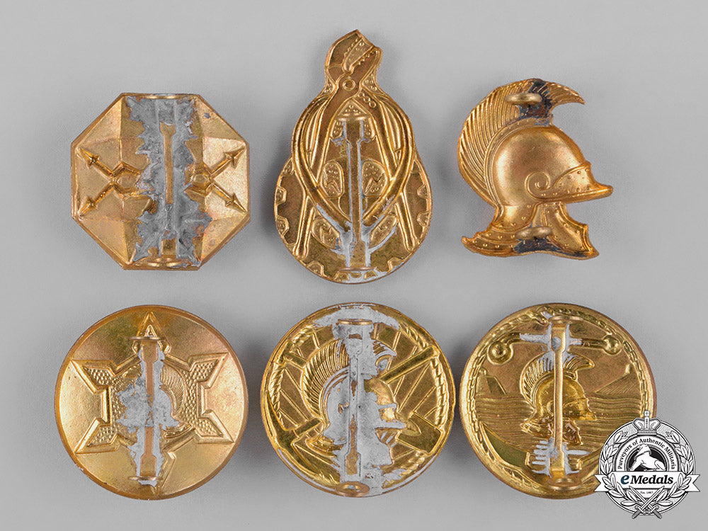 netherlands,_kingdom._twenty-_eight_military_cap_badges_c18-035215