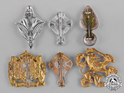 netherlands,_kingdom._twenty-_eight_military_cap_badges_c18-035217