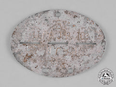 Germany, Heer. A Second War Period Heer (Army) Panzer Crewman’s Identification Tag