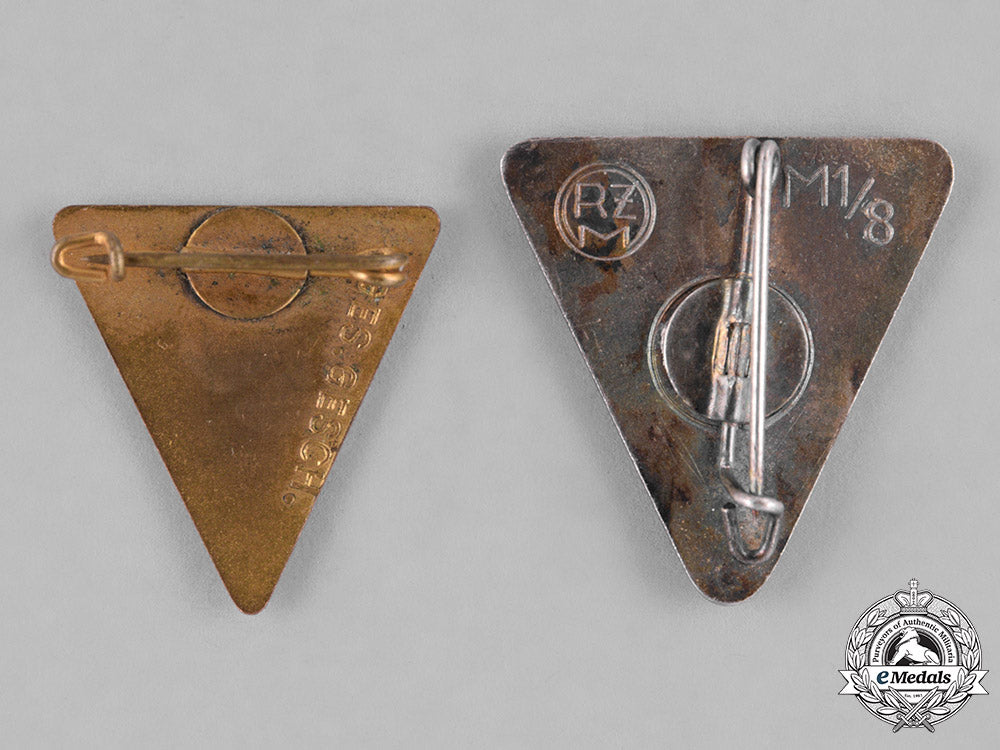 germany,_third_reich._a_pair_of_third_reich_period_german_women’s_organization_membership_badges_c18-035640