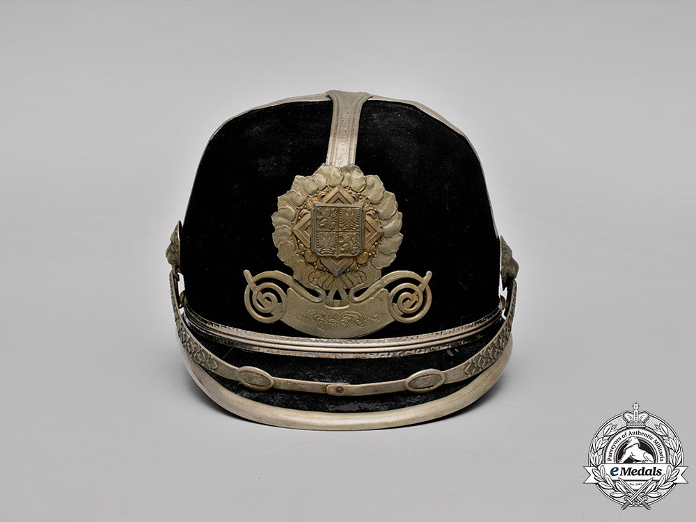 czechoslovakia._a_municipal_police_helmet_of_the_protectorate_of_bohemia_and_moravia,_c.1919-1945_c18-035679