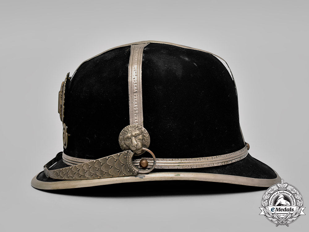 czechoslovakia._a_municipal_police_helmet_of_the_protectorate_of_bohemia_and_moravia,_c.1919-1945_c18-035680