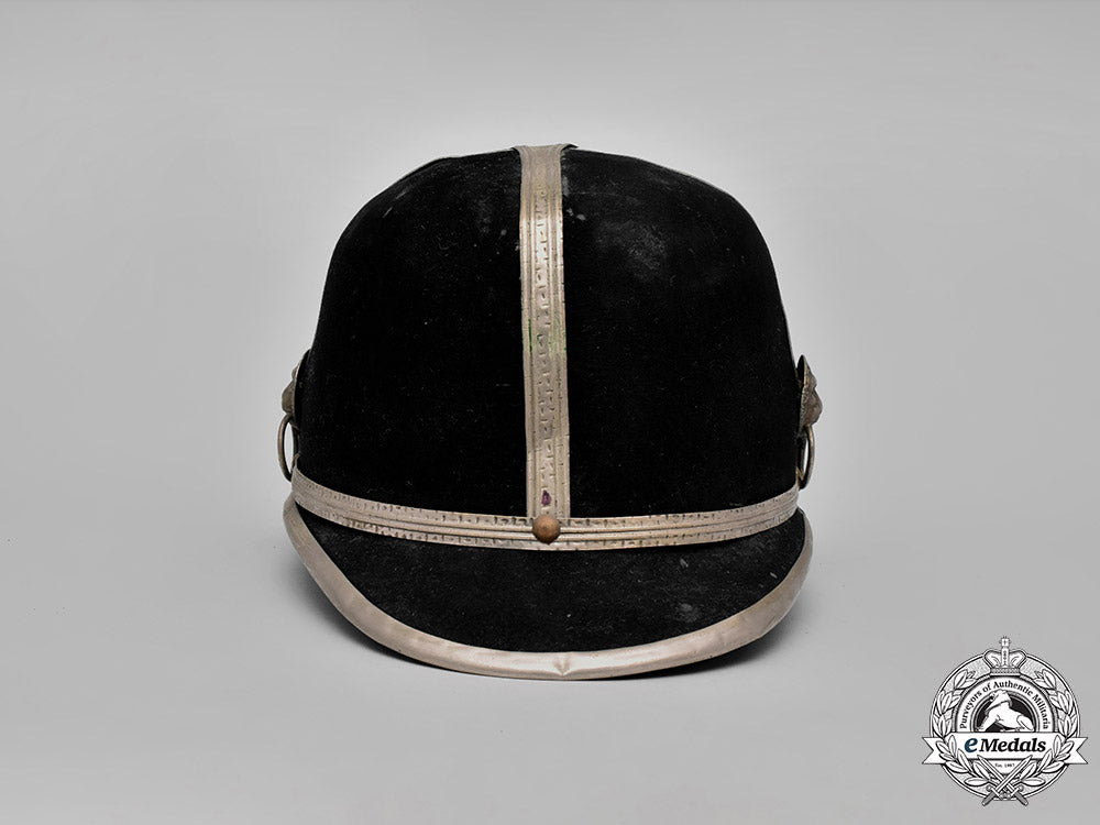 czechoslovakia._a_municipal_police_helmet_of_the_protectorate_of_bohemia_and_moravia,_c.1919-1945_c18-035681