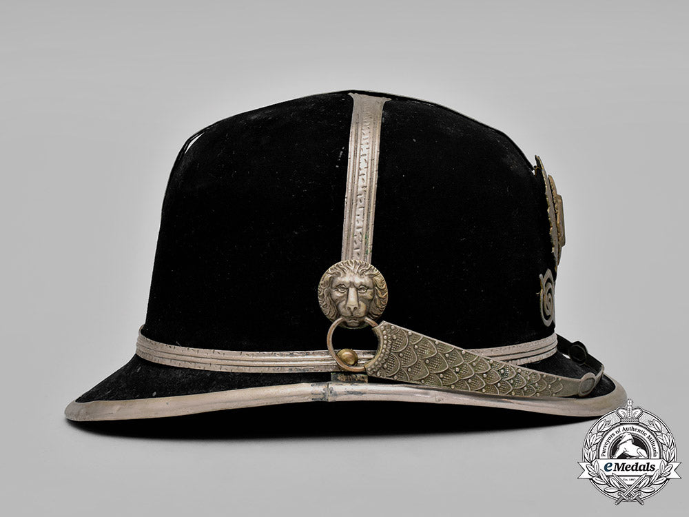czechoslovakia._a_municipal_police_helmet_of_the_protectorate_of_bohemia_and_moravia,_c.1919-1945_c18-035682