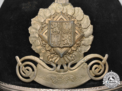 czechoslovakia._a_municipal_police_helmet_of_the_protectorate_of_bohemia_and_moravia,_c.1919-1945_c18-035684