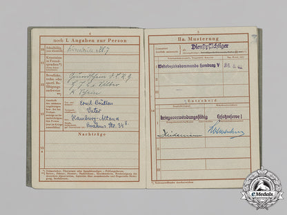 germany,_heer._a_wehrpaß,_health_journal,_and_grouping_of_documents_belonging_to_fahnenjunker-_feldwebel_der_reserve_ernst_brüllau_c18-035793