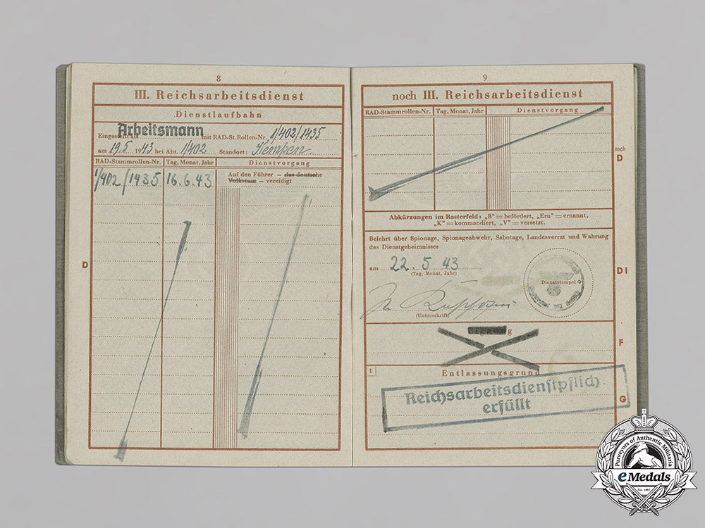 germany,_heer._a_wehrpaß,_health_journal,_and_grouping_of_documents_belonging_to_fahnenjunker-_feldwebel_der_reserve_ernst_brüllau_c18-035795