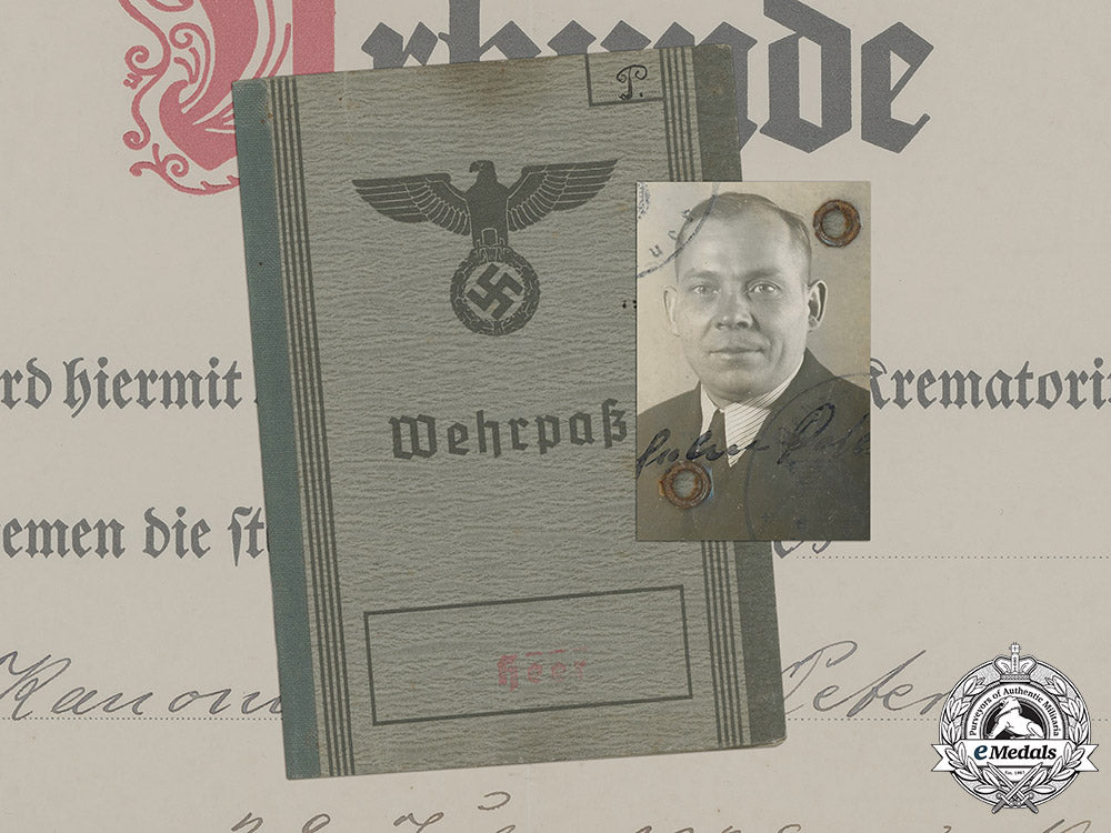 germany,_third_reich._a_wehrpaß_and_document_grouping_of_wilhelm_peters_c18-035914