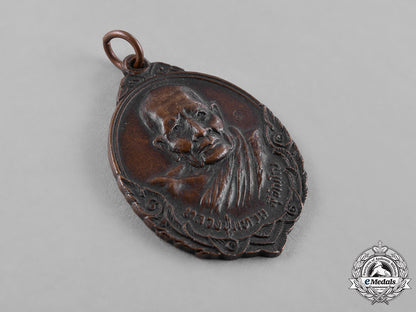 thailand,_kingdom._a_buddhist_monk_amulet_medal_c18-035991