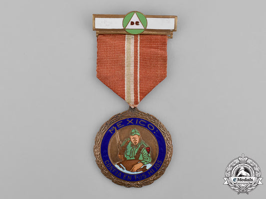 mexico,_republic._a_civil_defence_medal_for_patriotic_enthusiasm1943_c18-036113
