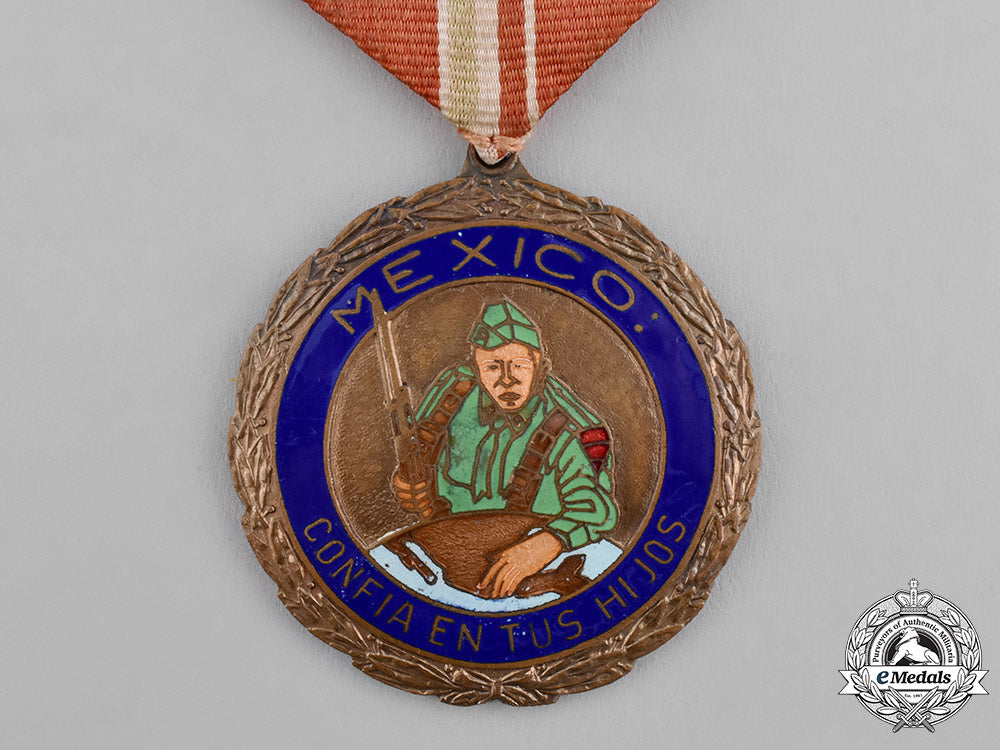 mexico,_republic._a_civil_defence_medal_for_patriotic_enthusiasm1943_c18-036115