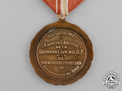 mexico,_republic._a_civil_defence_medal_for_patriotic_enthusiasm1943_c18-036116