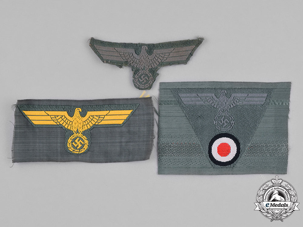 germany,_heer._a_group_of_heer(_army)_eagle_insignia_c18-036178