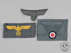 Germany, Heer. A Group Of Heer (Army) Eagle Insignia