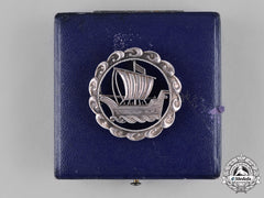 Germany, Ss. A Ss-Issued Patriotic Badge By Otto Gahr, With Case