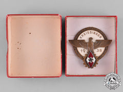 Germany, Hj. A 1938 Hj National Trade Competition Victor’s Badge
