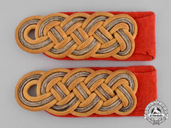 Germany, Heer. A Pair Of Heer (Army) Generalmajor Shoulder Boards