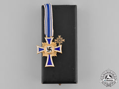Germany, Third Reich. A Cased Honour Cross Of The German Mother, Gold Grade