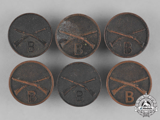 united_states._twenty-_three_army_collar_disks,_type_i,_c.1918_c18-036504