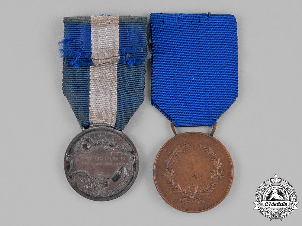 italy,_kingdom._two_medals&_decorations_c18-036546