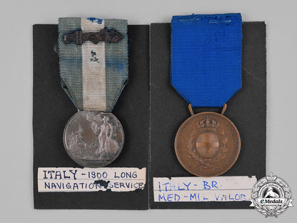 italy,_kingdom._two_medals&_decorations_c18-036553