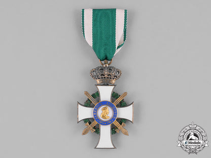 saxony,_kingdom._an_albrecht_order,_i_class_knight_with_crown&_swords,_by_g.a._scharffenberg,_c.1914_c18-036560
