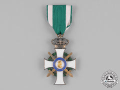 Saxony, Kingdom. An Albrecht Order, I Class Knight With Crown & Swords, By G.a. Scharffenberg, C.1914