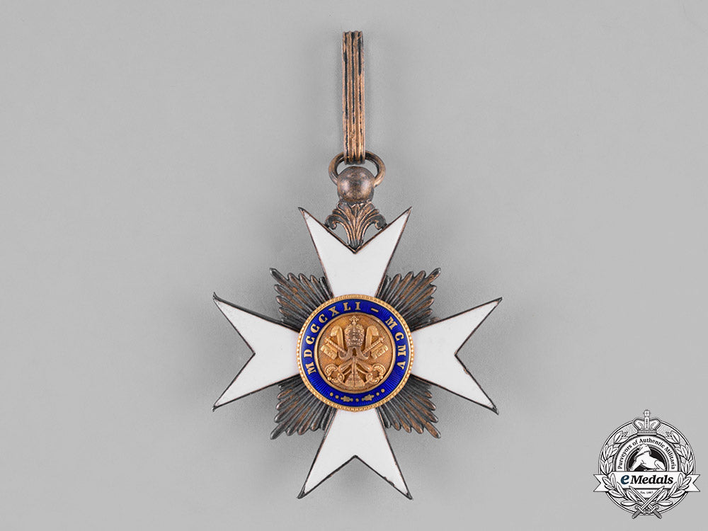 vatican,_italian_unification._an_order_of_st._sylvester,_grand_officer,_by_g._wolfers,_c.1910_c18-036576_1_1_1