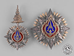 Thailand, Kingdom. An Order Of The Crown, Knight Grand Officer, C. 1950