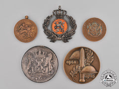Netherlands, Kingdom. A Grouping Of Dutch Badges And Medals
