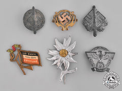 Germany, Third Reich. A Grouping Of Third Reich Period Badges