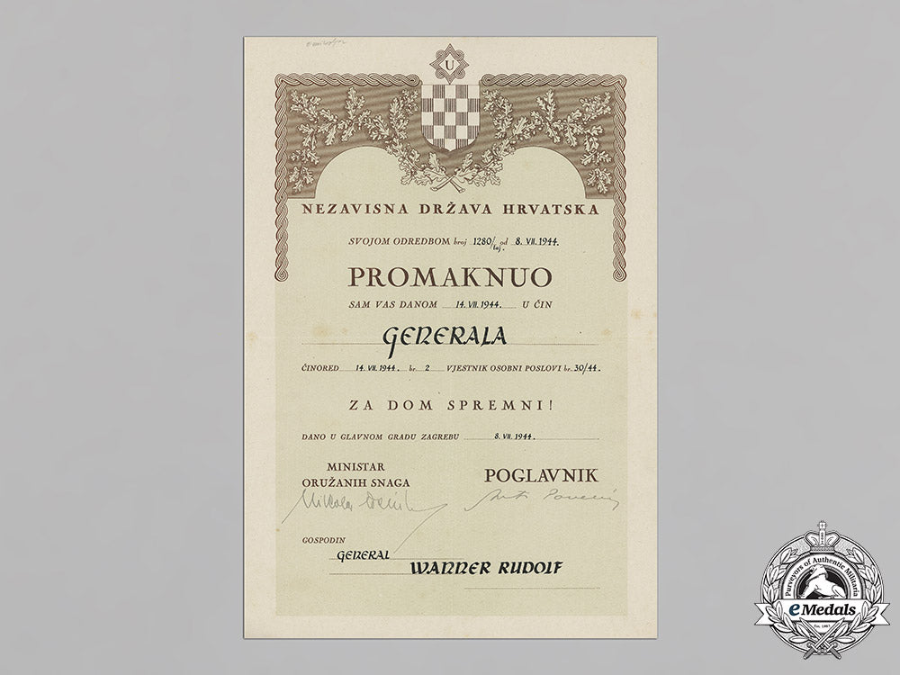 croatia._a_unique_general's_promotion&_death_confirmation_document_to_general_of_jewish_ancestry_c18-037285_1_1_1