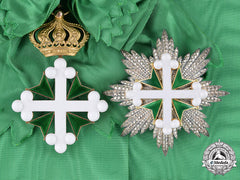 Italy, Kingdom. An Order Of St. Maurice & Lazarus In Gold, Grand Cross, By D. Cravanzola, C.1900