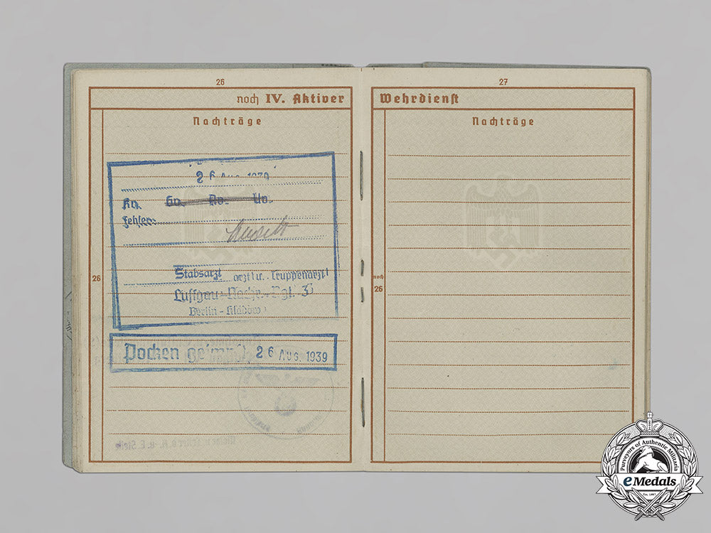 germany,_heer._a_wehrpaß_and_documents_belonging_to_erhard_pflüger_c18-037508