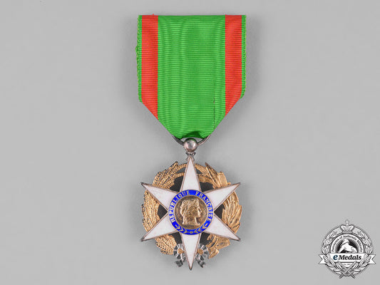 france,_republic._an_order_of_agricultural_merit,_knight,_c.1950_c18-037693_2_1