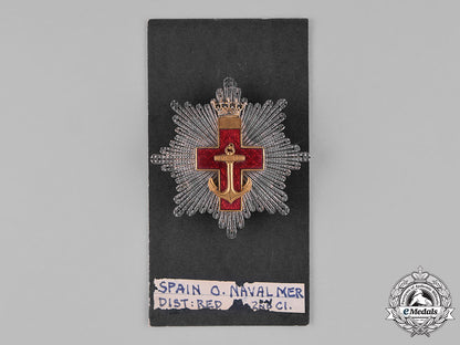 spain,_kingdom._an_order_of_naval_merit,_ii_class_star,_red_distinction,_c.1930_c18-037796