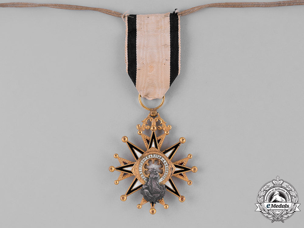 spain,_kingdom._a_civil_order_of_beneficencia,_iii_class_knight,_c.1940_c18-037797