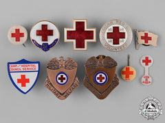 United States. Thirty Second War American Red Cross Items