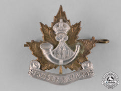 Canada. A Royal Hamilton Light Infantry Cap Officer's Badge