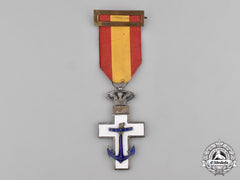 Spain, Kingdom. An Order Of Naval Merit, I Class With White Distinction, C.1920